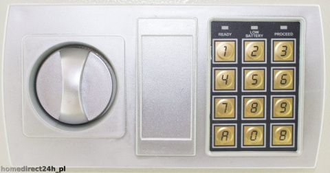 SEJF MEBLOWY ELEKTRONICZNY JASNY SZARY SEJF MEBLOWY ELEKTRONICZNY JASNY SZARY