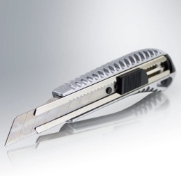 5szt. Nożyk Do Tapet 18mm Aluminiowy Łamane Ostrze