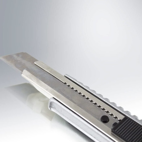 5szt. Nożyk Do Tapet 18mm Aluminiowy Łamane Ostrze