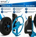 Betoniarka Mieszarka do zaprawy i cementu Elektryczna 200L BITUXX