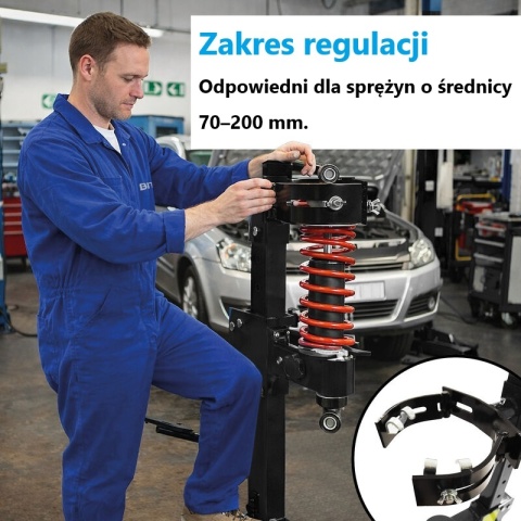 Ściągacz do Sprężyn Hydrauliczny 2.5T BITUXX
