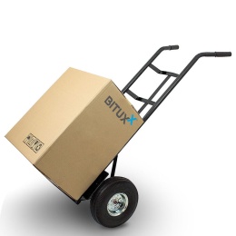 Wózek ręczny magazynowy 200kg czarny BITUXX