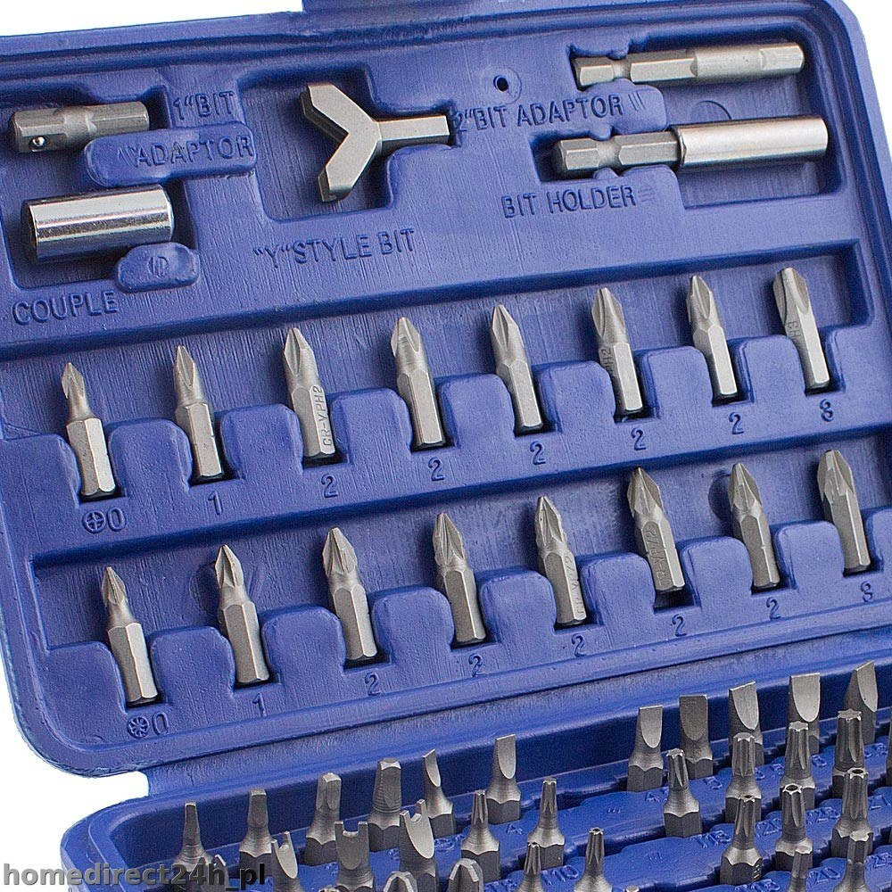 Zestaw bitów bity końcówki wkrętakowe torx 100szt Zestaw bitów bity końcówki wkrętakowe torx 100szt