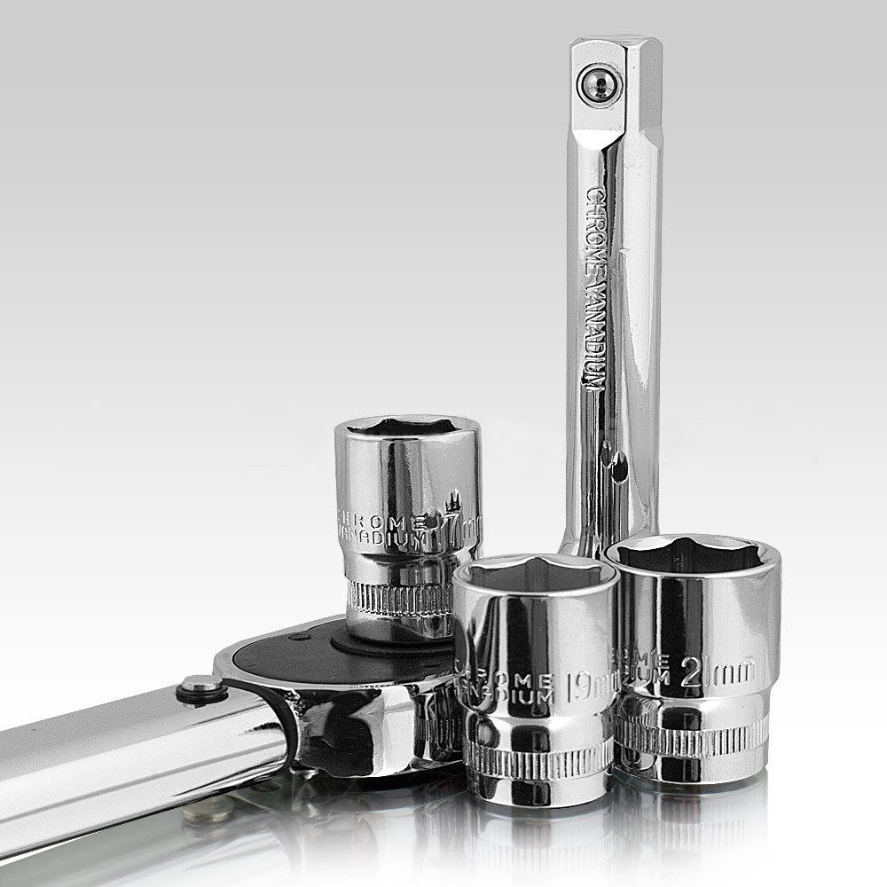 Zestaw kluczy dynamometrycznych 1/2 "28-210 Nm Do kluczy nasadowych do kół z naciągiem kołowym Zestaw kluczy dynamometrycznych 1/2 "28-210 Nm Do kluczy nasadowych do kół z naciągiem kołowym